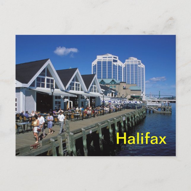 Halifax Postkarte (Vorderseite)