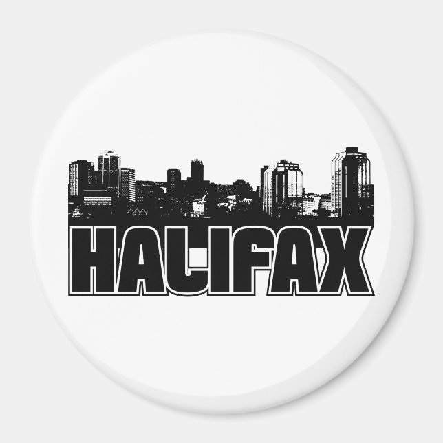 Halifax Skyline Magnet (Vorne)