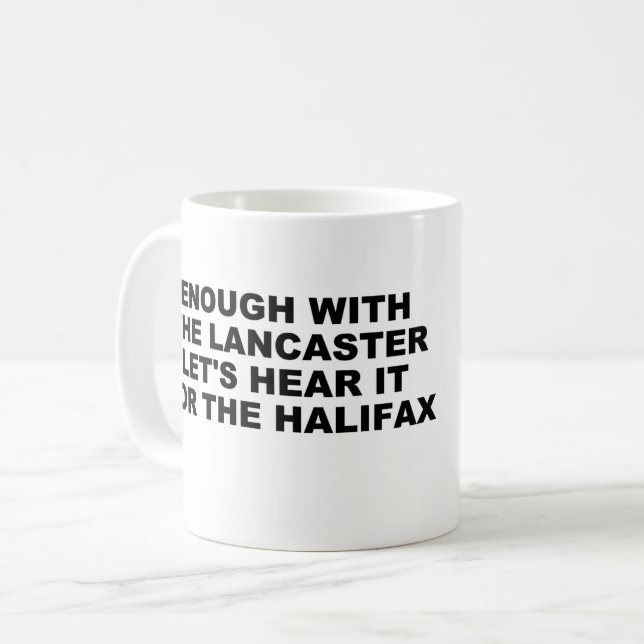 Halifax-Tasse Kaffeetasse (Vorderseite Links)