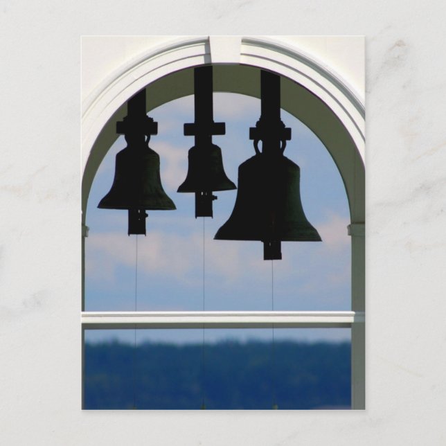 Halifax Town Clock Glocken Postkarte (Vorderseite)