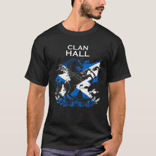 Hall Clan Familie Nachname Scotland Scottish T Shi T-Shirt