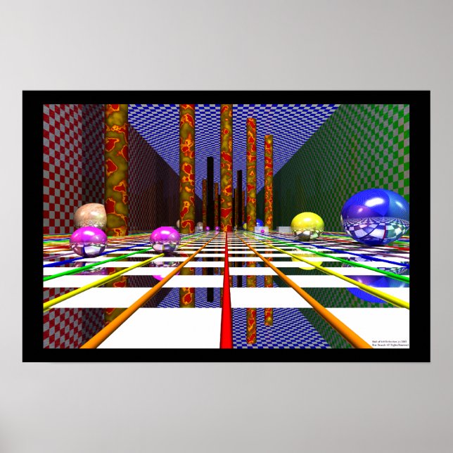 Hall der Selbstreflexion. Poster (Vorne)