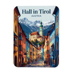 Hall in Tirol Österreich Magnet