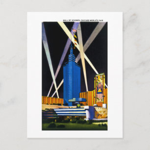 Hall of Science, Chicago World's Fair Postkarte