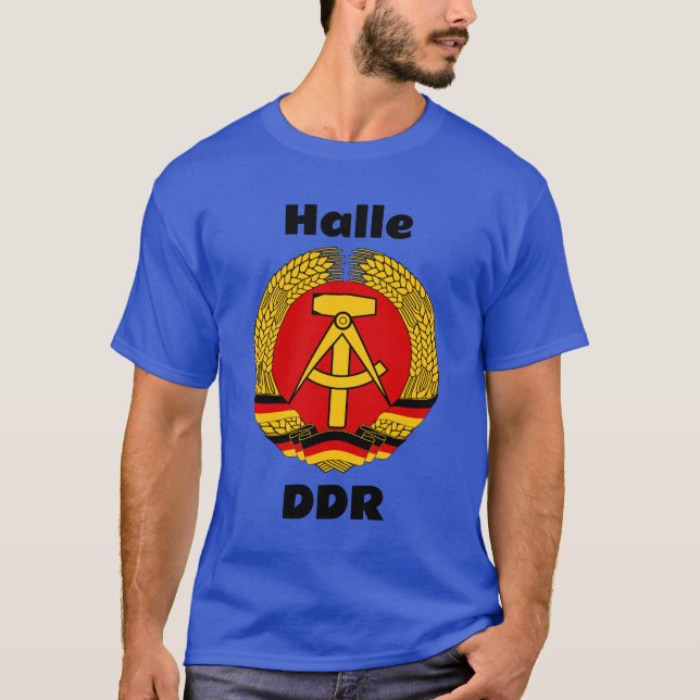 Halle, DDR, DDR T-Shirt (Vorderseite)