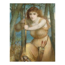 Hallé Jagd auf Bogenschützen im Wald