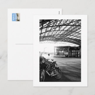 Halle Train Station, Belgium Feiertagspostkarte