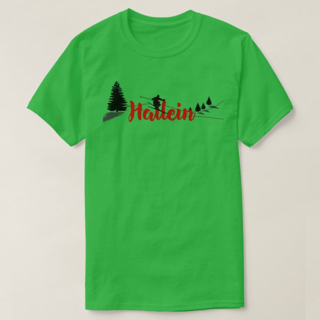 Hallein Ski Long T-Shirt (Design vorne)