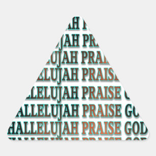 Hallelujah Loise God Stickers