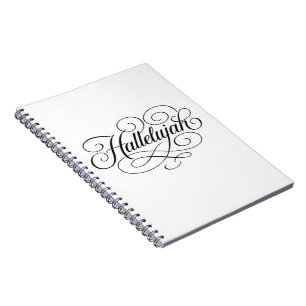 Hallelujah Monogramm Notizblock