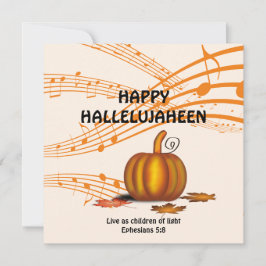 HALLELUJAHEEN | CHRISTLICH | Halloween Feiertagskarte