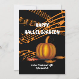 HALLELUJAHEEN | CHRISTLICH | Halloween Feiertagskarte