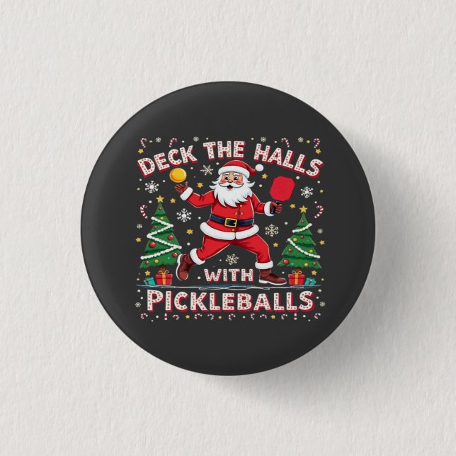 Hallen mit Pickleballs überprüfen Button (Vorderseite)