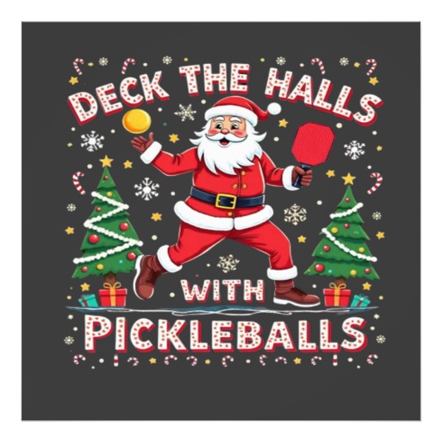 Hallen mit Pickleballs überprüfen Fotodruck (Vorne)