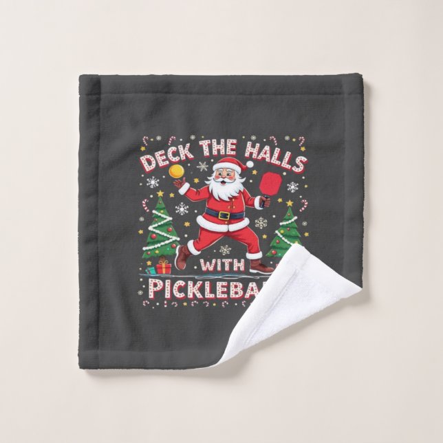 Hallen mit Pickleballs überprüfen Waschlappen (Waschlappen)