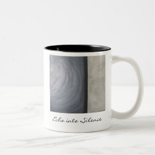 Hallen Sie in Ruhe wider Zweifarbige Tasse