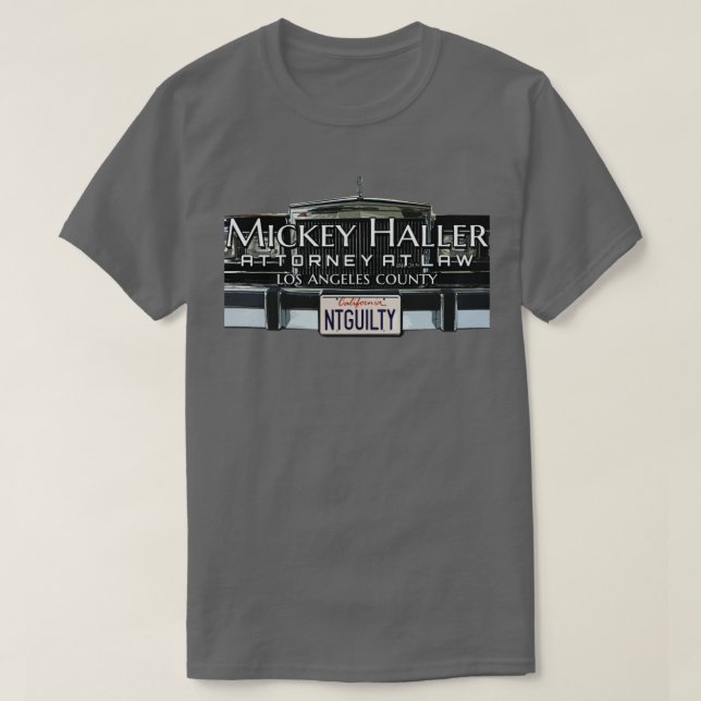 Haller the Lincoln Lawyer T-Shirt (Design vorne)