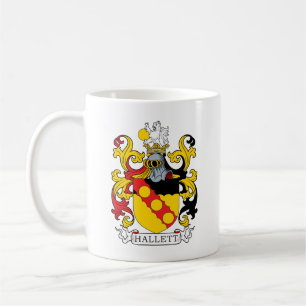 Hallett Familienwappen Tasse