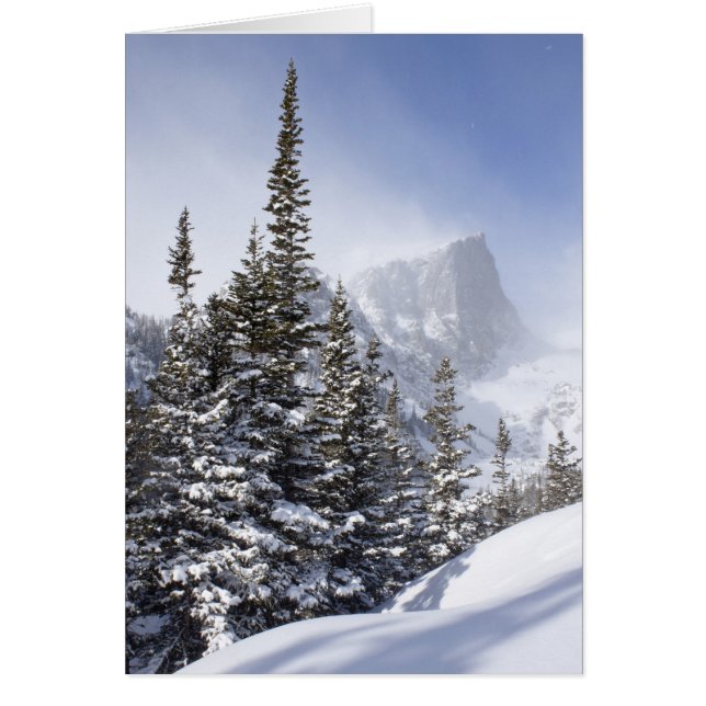 Hallett Peak im März (Vorne)