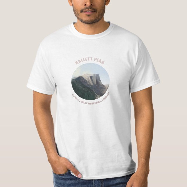 'Hallett Peak T-Shirt (Vorderseite)