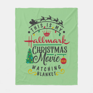 Hallmark Weihnachtsfilm Fleece Blanka