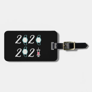 Hallo 2021 Auf Wiedersehen 2020 - Es ist endlich v Gepäckanhänger