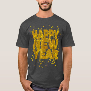 Hallo 2022 Frohes neues Jahr 2022 31. Dezember Fun T-Shirt