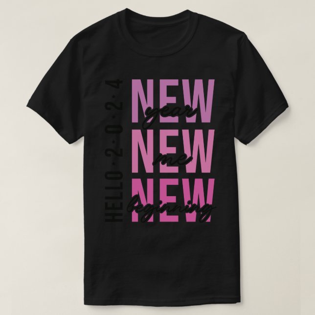 Hallo 2024 17 T-Shirt (Design vorne)