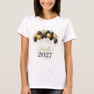 Hallo 2027 Damen T-Shirt