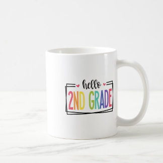 Hallo 2. Klasse erster Schultag Willkommen Ck zu Kaffeetasse