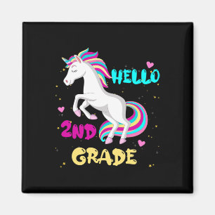 Hallo 2. Klasse Erster Tag der zweiten Klasse Hier Magnet