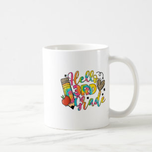 Hallo 3. Klasse Ck Zurück zur Schule Dritte Klasse Kaffeetasse