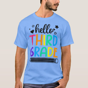 Hallo 3. Klasse Zurück zu SchulOutfits für Mädchen T-Shirt