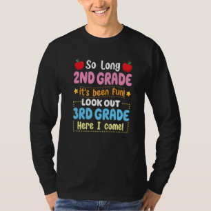 Hallo 3. Klasse zurück zur Schule Lehrerin Student T-Shirt