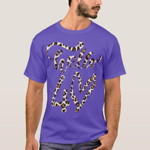 Hallo 40 Leapord Geburtstagsgeschenk für Mama 8 T-Shirt