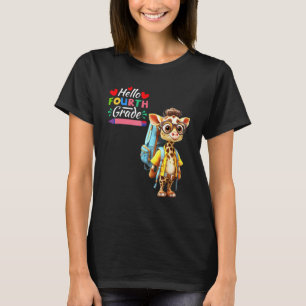 Hallo 4. Grade Giraffe T-Shirt