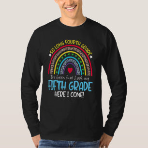 Hallo 5. Klasse Lehrer Student Zurück zur Schule R T-Shirt