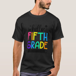 Hallo 5. Klasse zurück zu SchulOutfits für Mädchen T-Shirt