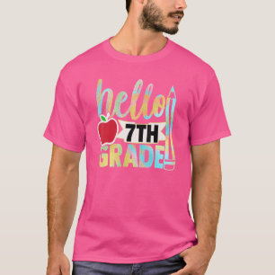 Hallo 7. Klasse Team 7. Klasse zurück zur Schule N T-Shirt
