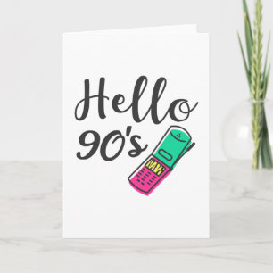 Hallo 90er Handys Karte