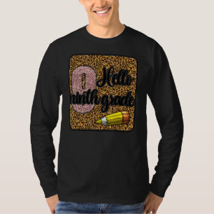 Hallo 9. Klasse Lehrer Erster Tag der Schule Leopa T-Shirt