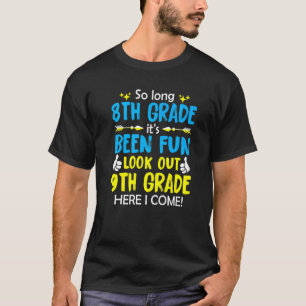 Hallo 9. Klasse Lehrer Student Zurück zur Schule G T-Shirt