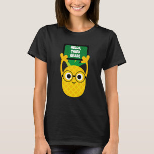 Hallo Ananas der dritten Klasse zurück zur Schule T-Shirt