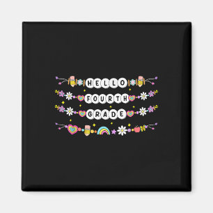 Hallo Armbänder für die vierte Klasse Freundschaft Magnet