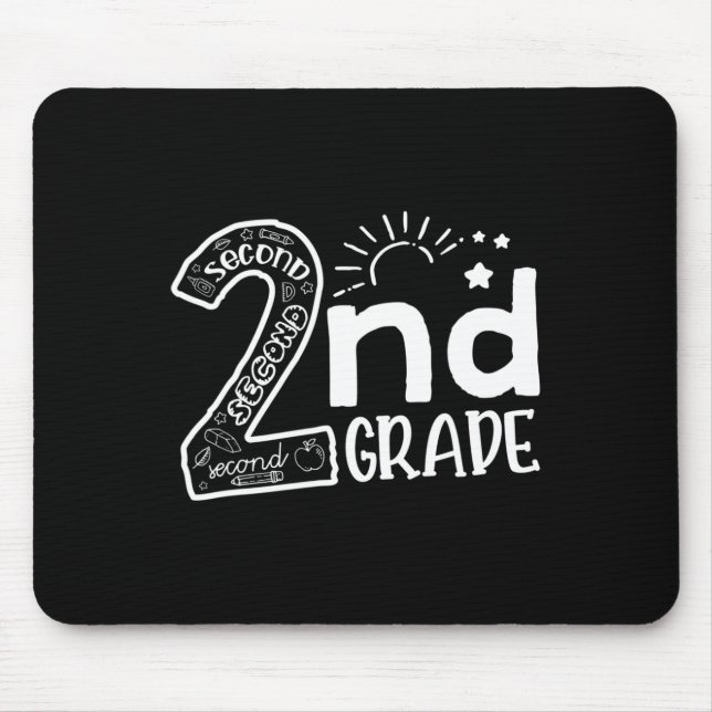 Hallo auf die zweite Klasse Lehrer Jungs und Team  Mousepad (Vorne)