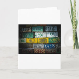 Hallo Auf Wiedersehen Karte