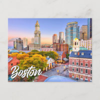 Hallo aus Boston, Massachusetts, Vereinigte Staate
