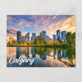 Hallo aus Calgary, Alberta, Kanada Postkarte