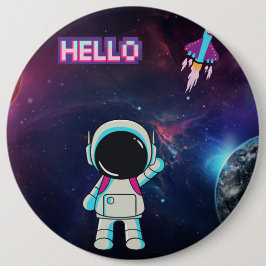 Hallo aus dem All, Button