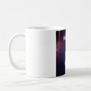 Hallo aus dem All. Kaffeetasse